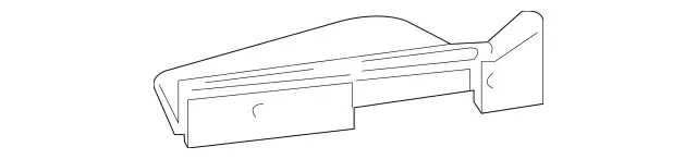 17168006429E30 - Body: Outer Cover for Mercedes-Benz Image