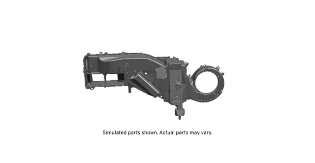 20958709 - : Part# 20958709 Heater, Air Conditioning Evaporator, and Blower Lower Case for Chevrolet: Silverado 1500, Silverado 2500 HD, Silverado 3500 HD | GMC: Sierra 1500, Sierra 2500 HD, Sierra 3500 HD Image