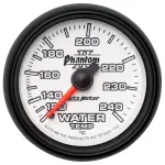 7532 - : GAUGE, WATER TEMP, 2 1/16", 120-240?F, MECHANICAL, PHANTOM II for AutoMeter Image