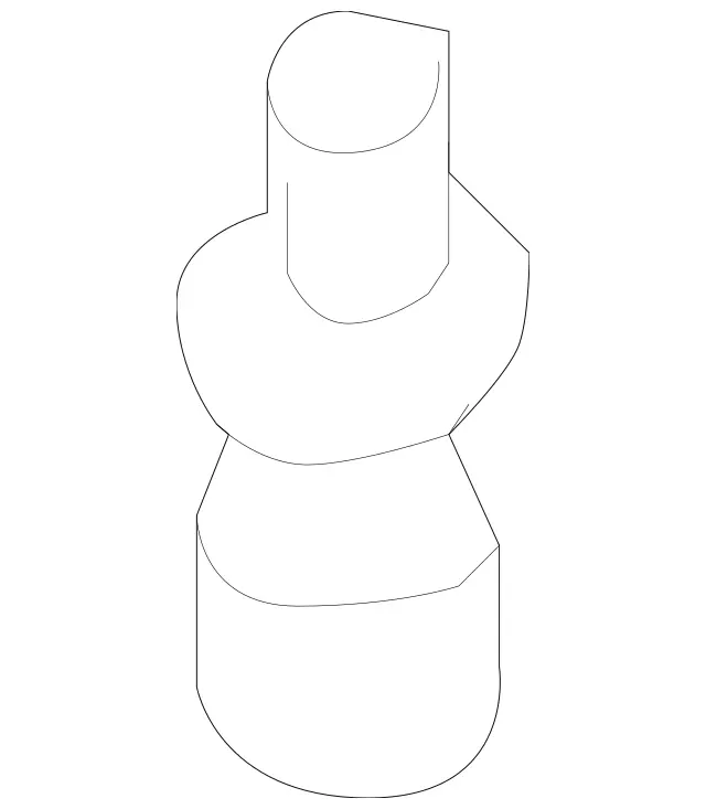 998064464 - Attachment Parts: Buffer with Threaded Pin for Mercedes-Benz Image