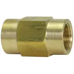 BLU10C - : Brass Brake Line Union, 6mm (M12x1.0 Bubble), 1/card for AGS Image
