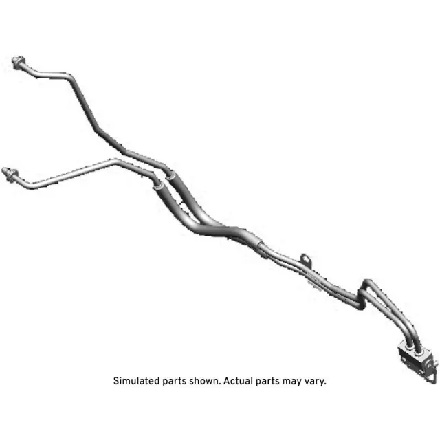 84828848 - : Engine Oil Cooler Hose Assembly for Cadillac: Escalade | Chevrolet: Avalanche, Silverado 1500, Silverado 2500 HD, Silverado 3500 HD, Suburban 1500, Suburban 2500, Tahoe | GMC: Sierra 1500, Sierra 2500 HD, Sierra 3500 HD, Yukon, Yukon XL 1500, Yukon XL 2500 Image