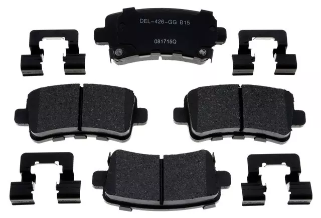 19338602 - : Ceramic Rear Disc Brake Pad Set for GM Image