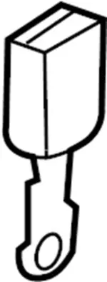 86843CG001 - : Buckle for INFINITI: FX35, FX45 Image