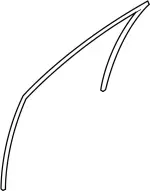 80330CL00A - Body: Glass Run for Infiniti Image