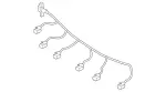 292540460164 - Body: Wire Harness for Mercedes-Benz Image