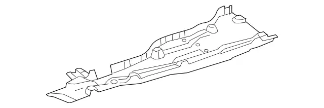 1666801901 - Substructure: Cover, Substructure for Mercedes-Benz: GL350, GL450, GLE300d, GLS350d, GLS450, ML250, ML350 Image image