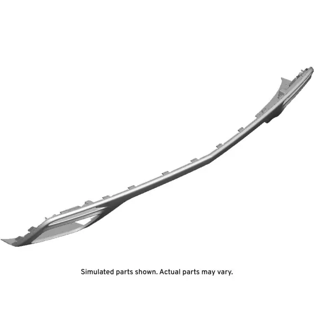 84227247 - : Silver Rear Bumper Valance Panel for Cadillac: XT5 Image