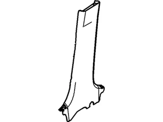 8L8Z7824356AD - Body: Lower Center Pillar Trim for Ford: Escape | Mercury: Mariner Image