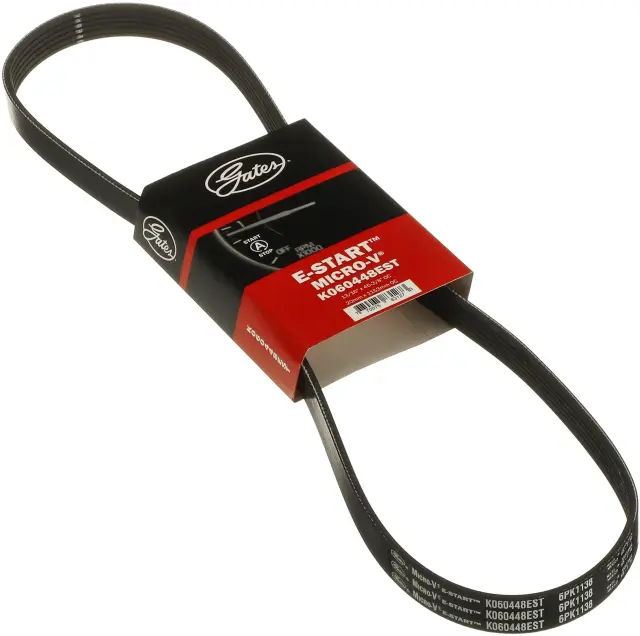 K060448EST - Engines &amp; Components: E-Start Micro-V Serpentine Drive Belt for Gates Image