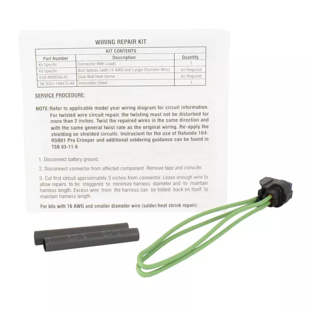 Wire Assembly - Ford (CU2Z-14S411-AKA)