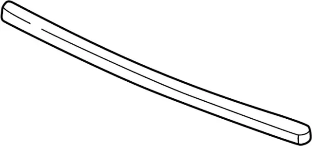 727250W000 - Body: Upper Molding Retainer for INFINITI: QX4 Image