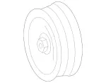 2782020519 - Cooling System: Pulley for Mercedes-Benz Image
