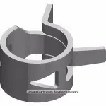 25199999 - : Transmission Vent Hose Clamp for GM Image