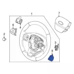 LJ6Z9C888BB - Steering: Audio Switch for Ford: Escape Image