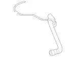 2205010082 - : Upper Hose for Mercedes-Benz Image