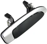 82111 - : Exterior Door Handle Rear Right Chrome+Black for Dorman Image