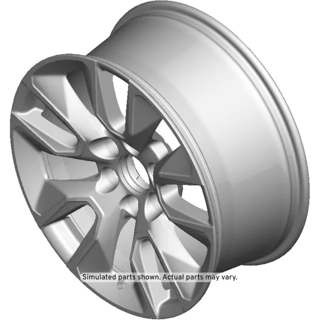 23376221 - : Wheel, Alloy for Chevrolet: Silverado 1500, Silverado 1500 LTD Image