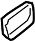 8733260U12 - : Escutcheon for Infiniti Image