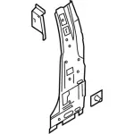FL3Z1540476A - Body: Inner Lock Pillar for Ford: F-150 Image