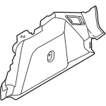 G1EZ5831013AA - Body: Trunk Side Trim for Ford: Focus Image