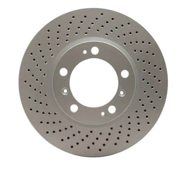 92002032D - Brakes &amp; Brake Parts: DFC Hi-Carbon Alloy Rotor - Drilled for DYNAMIC FRICTION Image
