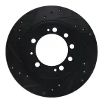 63372005L - : DFC Brake Rotor - Drilled and Slotted - Black for DYNAMIC FRICTION Image