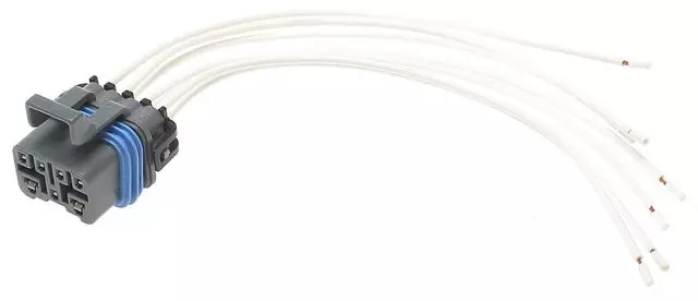 PT2369 - Electrical, Lighting and Body: Park/Neutral Position Switch Connector for Buick: Century, LeSabre, Park Avenue, Regal, Rendezvous, Riviera, Skylark | Cadillac: DeVille, Eldorado, Escalade, Escalade ESV, Escalade EXT, Seville | Chevrolet: Astro, Avalanche 1500, Avalanche 2500, Beretta, Blazer, C1500, C2500, C3500, Cavalier, Corsica, Corvette, Express 1500, Express 2500, Express 3500, Impala, K1500 Pickup, K2500 Pickup, K3500 Pickup, Lumina, Lumina APV, Malibu, Monte Carlo, P30, S10, Silverado 1500, Silverado 1500 HD, Silverado 2500, Silverado 2500 HD, Silverado 3500, Suburban 1500, Suburban 2500, Suburban C1500, Suburban C2500, Suburban K1500, Suburban K2500, Tahoe, Trailblazer, Trailblazer EXT, Venture | GMC: C1500 Pickup, C2500 Pickup, C3500 Pickup, Envoy, Envoy XL, Jimmy, K1500 Pickup, K2500 Pickup, K3500 Pickup, P3500, Safari, Savana 1500, Savana 2500, Savana 3500, Sierra 1500, Sierra 1500 HD, Sierra 2500, Sierra 2500 HD, Sierra 3500, Sonoma, Suburban C1500, Suburban C2500, Suburban K1500, Suburban K2500, Yukon, Yukon XL 1500, Yukon XL 2500 | Hummer: H1, H2 | Isuzu: Hombre | Oldsmobile: 88, 98, Achieva, Alero, Aurora, Bravada, Cutlass, Cutlass Ciera, Cutlass Supreme, Intrigue, LSS, Regency, Silhouette | Pontiac: Aztek, Bonneville, Grand Am, Grand Prix, Montana, Sunfire, Trans Sport | Saturn: L100, L200, L300, LS, LS1, LS2, LW1, LW2, LW200, LW300 Image