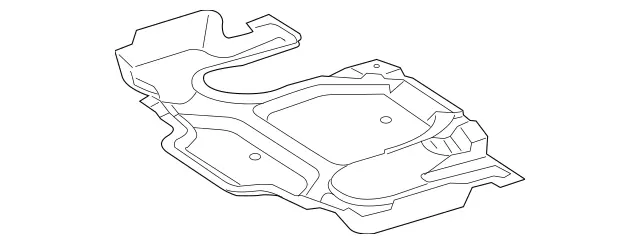 211524283064 - Chassis Sheet Metal/Air Intake: Trim for Mercedes-Benz: CLS500, CLS55 AMG, CLS550, CLS63 AMG, E320, E500, E55 AMG Image image