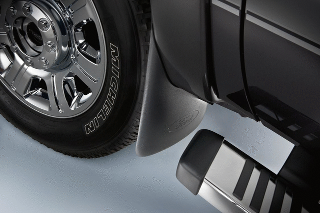 HC3Z16A550EC - Exterior: Splash Guards, Molded, Front Pair for Ford Image