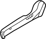 87330C9900 - : Finish Panel for INFINITI: I30, I35, QX4 Image