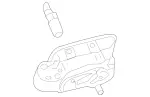 2126300000 - : Fuel Door Hinge for Mercedes-Benz Image