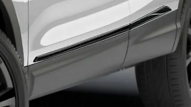 KE760HV50B - Exterior: Door Side Sill Strips - Black for Nissan Image