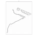 1728600092 - : Hose Line for Mercedes-Benz: SLC300, SLC43 AMG, SLK250, SLK300, SLK350, SLK55 AMG Image