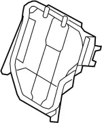 886511BA0A - Body: Seat Back Frame for INFINITI: EX35, EX37, QX50 Image