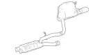 2044903621 - : Muffler &amp; Pipe for Mercedes-Benz Image
