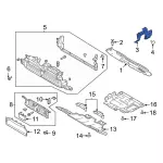 M2DZ10317A - : Inner Shield for Ford: Bronco Image