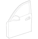204720590064 - : Door Shell for Mercedes-Benz Image