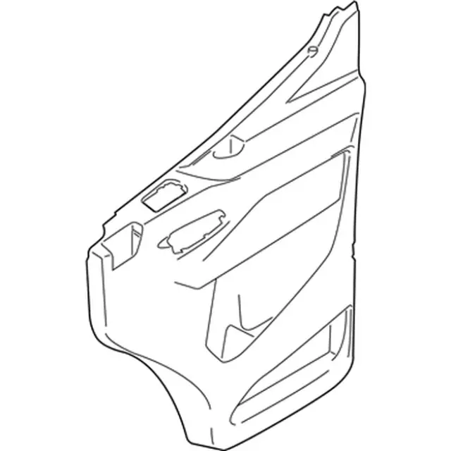 CK4Z6123943BE - Body: Door Trim Panel for Ford: Transit-150, Transit-250, Transit-350, Transit-350 HD Image