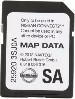 259203SJ0A - : Sd Card: Map for Nissan Image