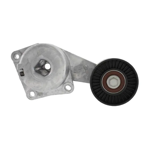 1L2Z6B209D - Cooling System: Tensioner for Ford: E-150, E-150 Club Wagon, E-150 Econoline, E-150 Econoline Club Wagon, E-250, E-250 Econoline, E-350 Club Wagon, E-350 Econoline Club Wagon, E-350 Super Duty, E-450 Econoline Super Duty, E-450 Super Duty, Expedition, Explorer, Explorer Sport Trac, F-150, F-150 Heritage, F-250 Super Duty, F-350 Super Duty, F-450 Super Duty, F-550 Super Duty, GT, Mustang | Lincoln: Aviator, Blackwood, Mark LT, Navigator, Town Car | Mercury: Mountaineer Image