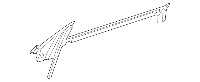 257725040065 - : Run Channel for Mercedes-Benz Image