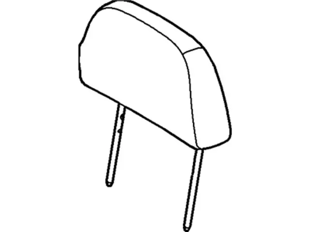 BT4Z78611A08DH - Body: Headrest, Outer for Ford Image