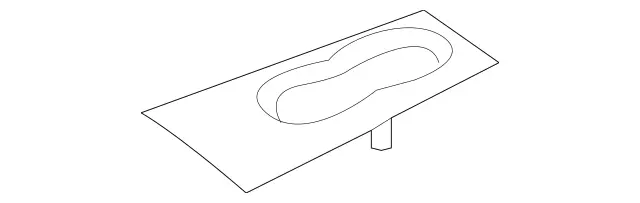 1646801217 - : Cover for Mercedes-Benz: GL320, GL550, ML320, ML350, ML450, ML500, ML550, ML63 AMG Image