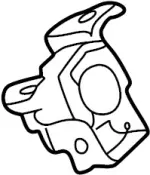 489600W000 - Steering: Upper Bracket for INFINITI: QX4 Image