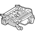 9L3Z1661704B - Body: Seat Frame for Ford: F-150 Image