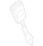 21386070019051 - Electrical: Buckle for Mercedes-Benz Image