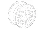 66470092 - Wheels: Disc Wheel for Mercedes-Benz Image