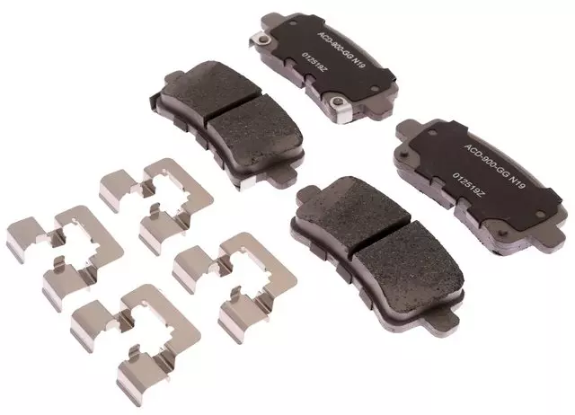 14D1430ACHF1 - Brake: Rear Brake Pad Set for ACDelco Image