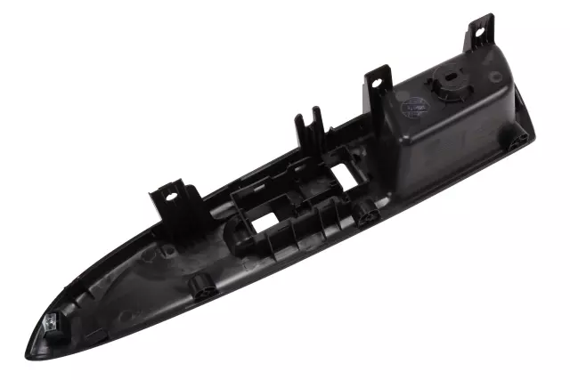 Jet Black Front Passenger Side Door Armrest Switch Mount Plate - GM (42342948)